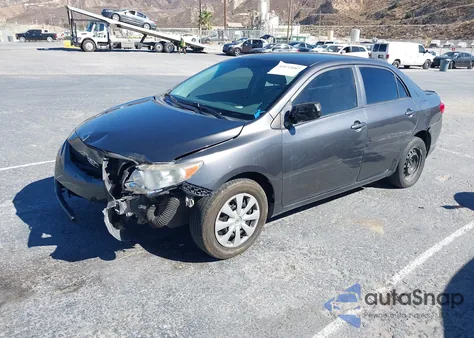 2009 Toyota Corolla Le from USA, damaged, VIN JTDBL40E89J001665